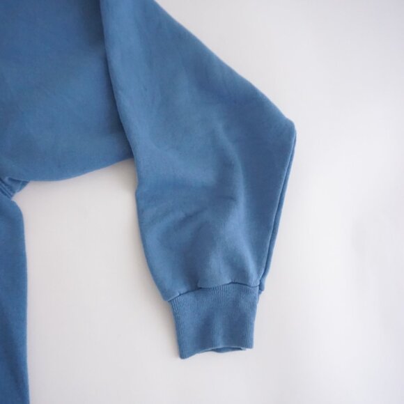 Vintage Hanes Sweater Sky Blue Embroidered Savannah Georgia Nautical XL - Picture 11 of 12